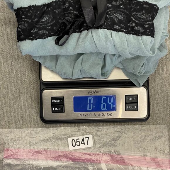 Motherhood Maternity Sheer Wrap Top With Lace Trim & Tie Belt Size Large - Picture 6 of 6